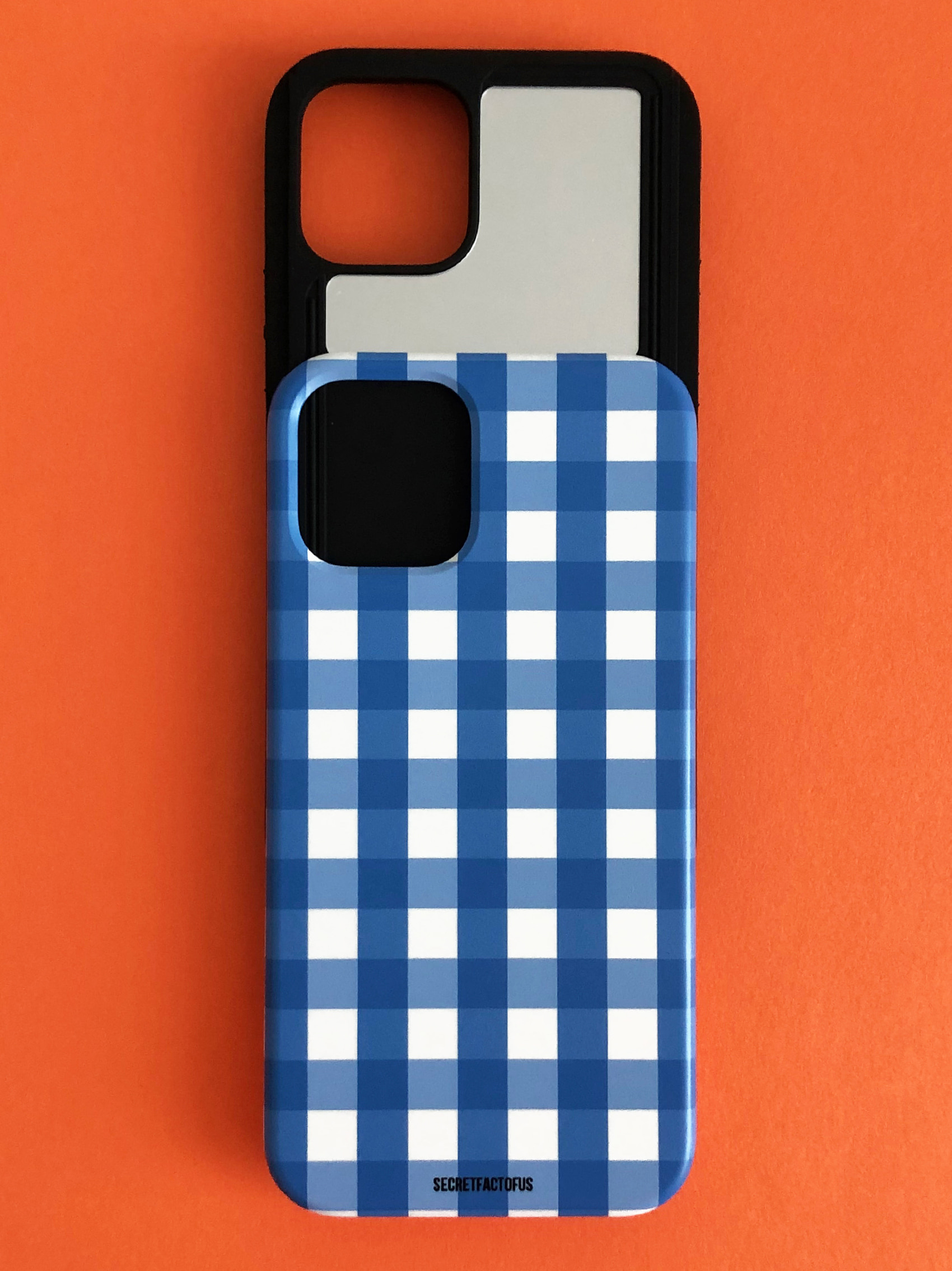 Gingham Lovers [ Blue: Mirror-Card ]