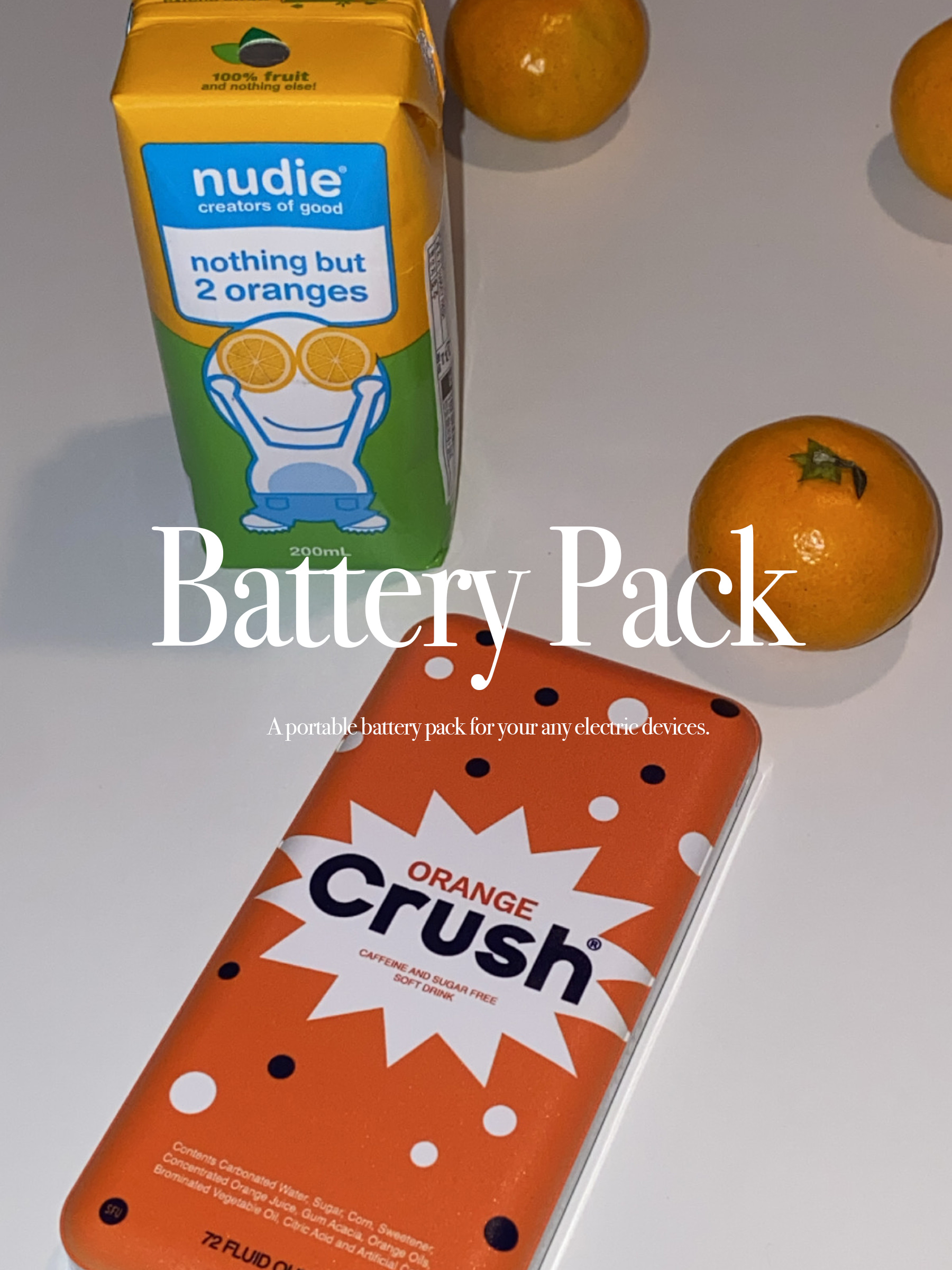 SFU Grocery Market : Orange Crush [ Battery ]