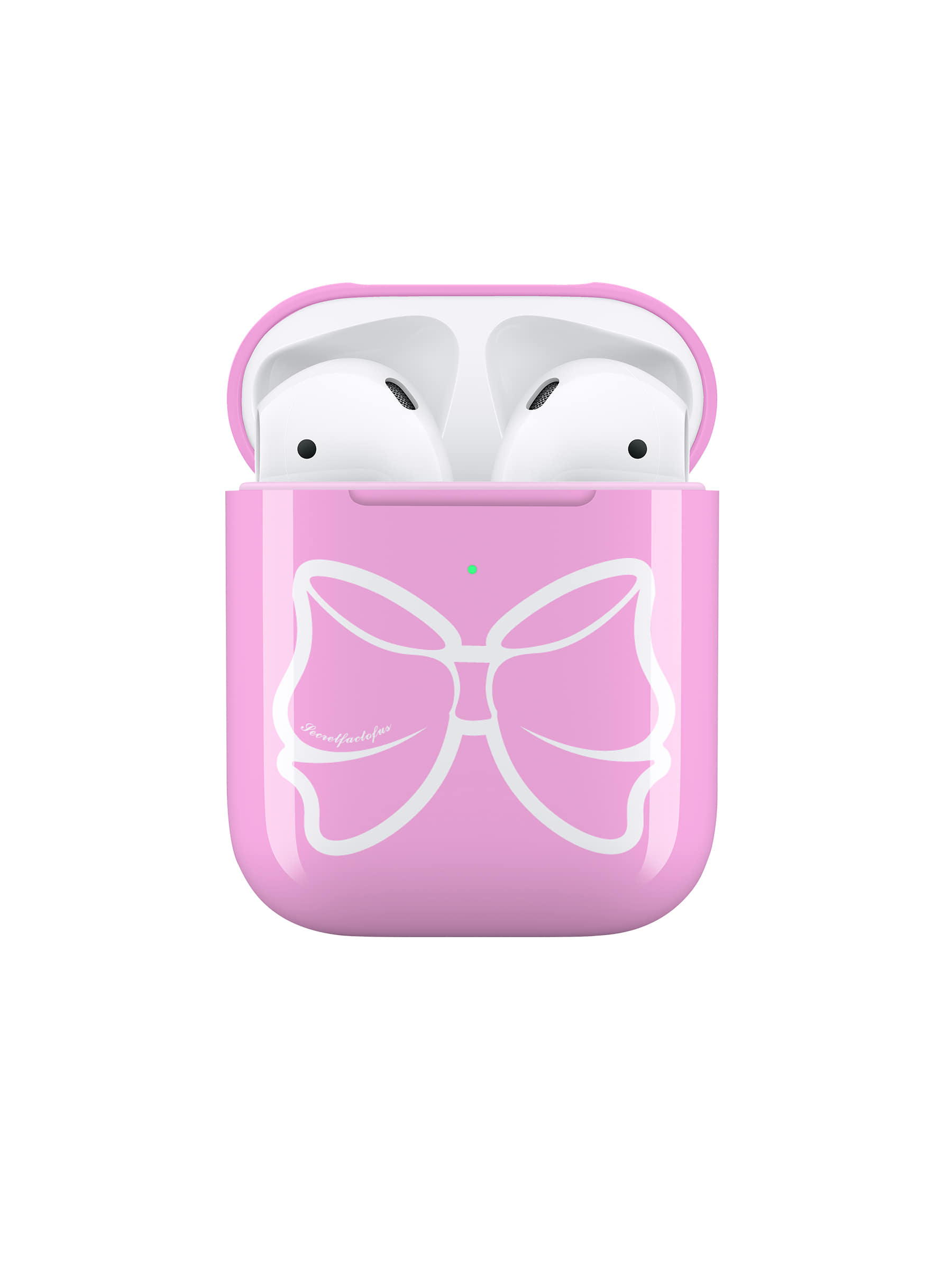 My cutie chubby ribbon [ Pink : Airpods ]